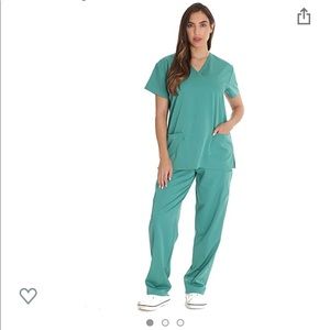 Just Love 🩺 Women's Scrub Set in Surgical Green